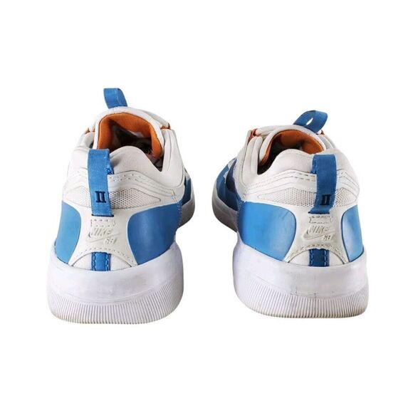 Nike SB Shoes Nyjah Free 2 Huston Dutch Navy Sunset Orange Mens 8.5 BV2078-402 - Picture 9 of 14